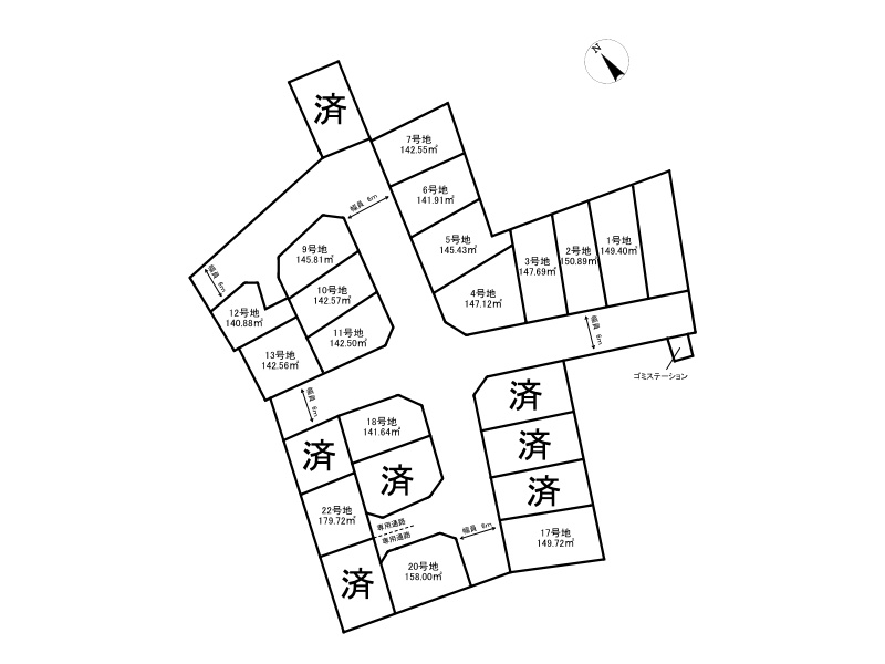 区画図