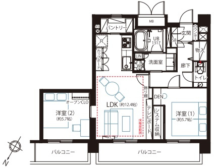 間取り：313004887550