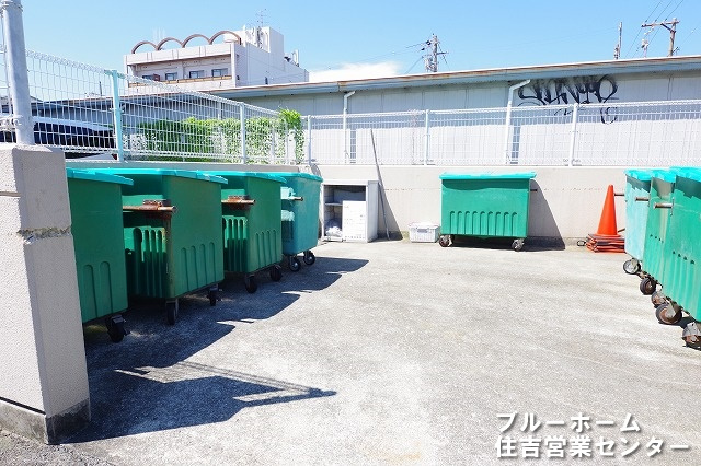 ゴミ置き場です！