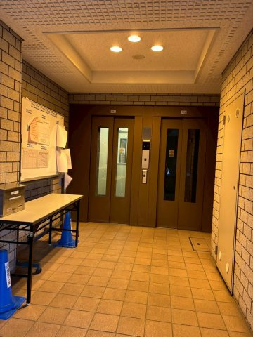 綺麗なエレベーターホール