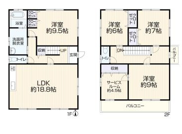 間取り：308000175186