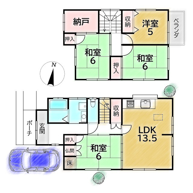 間取り：326000247083