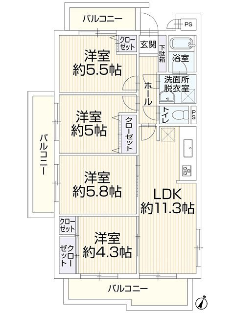 間取り：340000289386