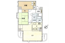 国分寺市内藤の中古マンションの間取り