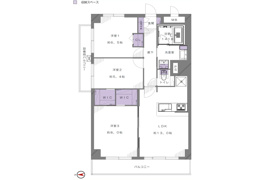 国分寺市東恋ヶ窪の中古マンションの間取り