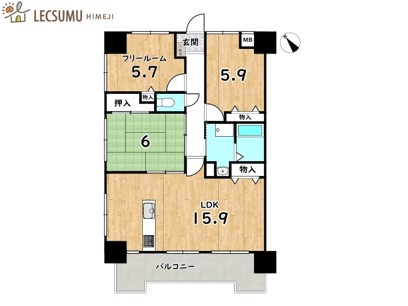 間取り：328000607870