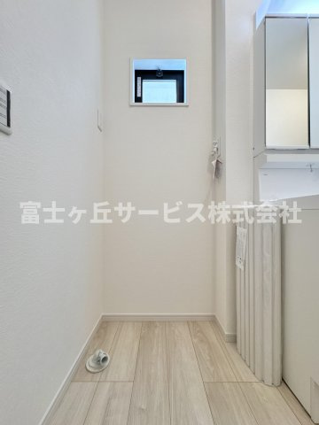 洗濯機置き場です