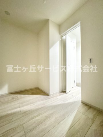 玄関にあるウォークインクローゼットです