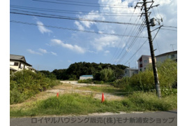 佐倉市上志津　土地の外観