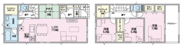【新潟市東区紫竹 第13 2号の間取り】