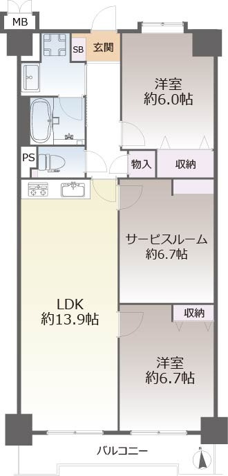 間取り：327002990708