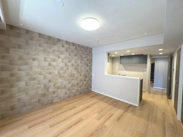 LDK一体型で、食事もくつろぎもひとつの空間で完結