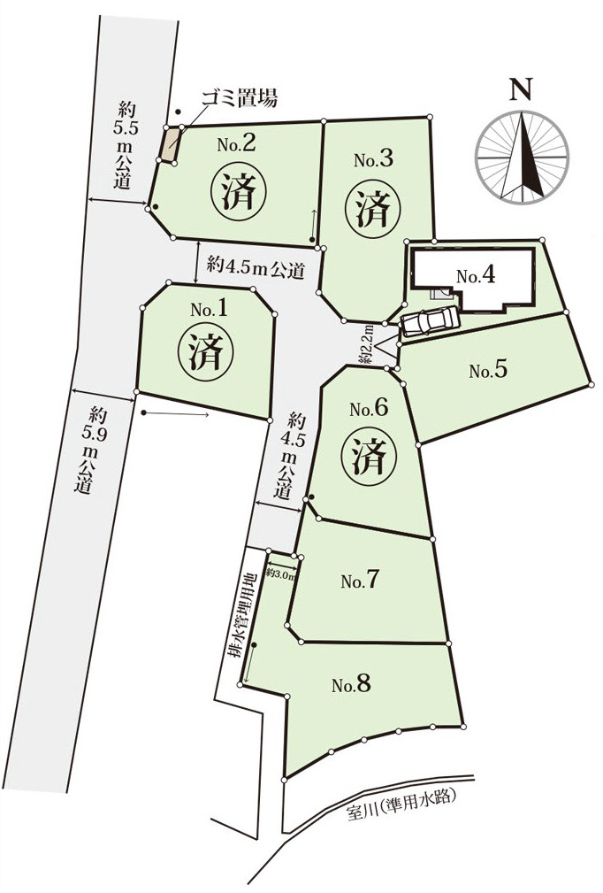 区画図