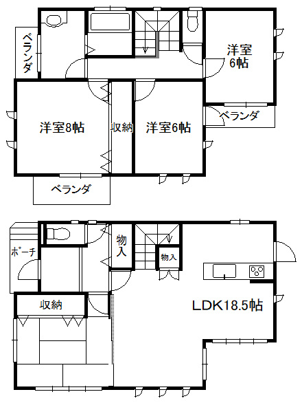間取り：308000179687