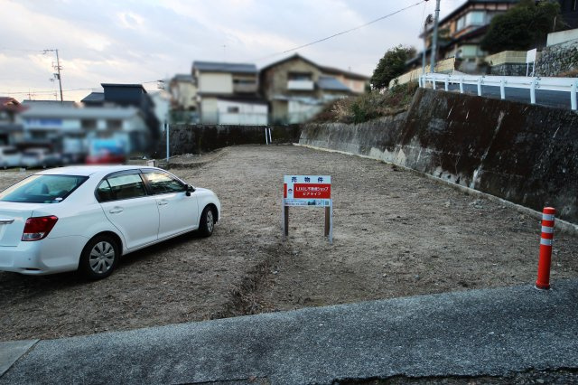 2026年1月撮影、敷地北側道路から