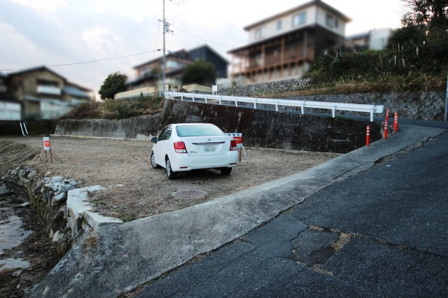 2026年1月撮影、敷地北側道路から別角度