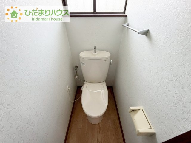 トイレは1F、2F共に完備！取り合いになることがありませんね(^^)/