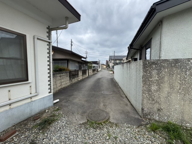 市道です。
