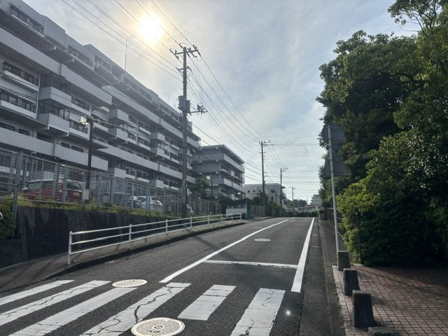 前面道路