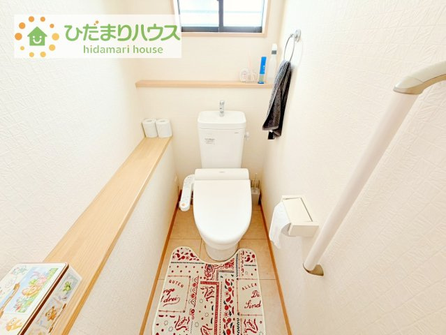 トイレは1F、2F共に完備！取り合いになることがありませんね(^^)/