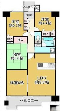 間取り：328000680459