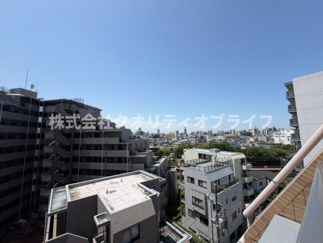 南側バルコニーからの眺望です