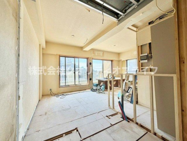 6.4帖の洋室ができます、現在リノベーション工事中（2026.05.19撮影）