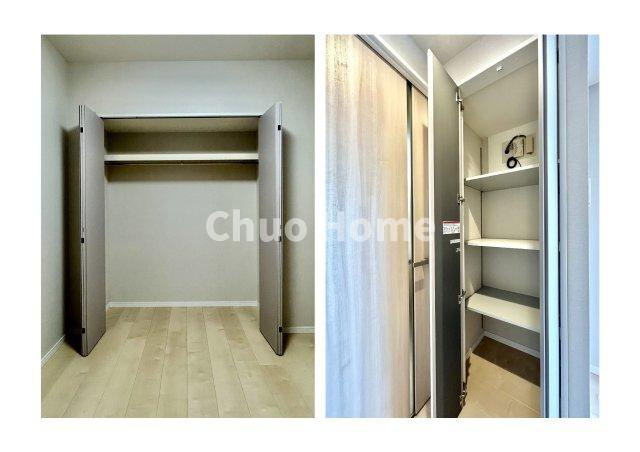 居室にはクローゼットを完備し、自由度の高い家具の配置が叶うシンプルな空間です。お子様の成長と必要になる子供部屋を与えるにはぴったりの間取りですね。