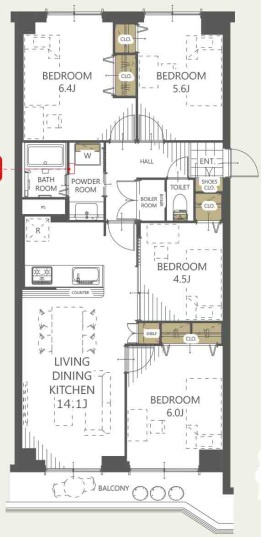 間取り：301000101420