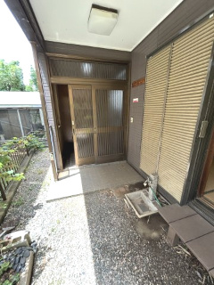 趣のある玄関です。