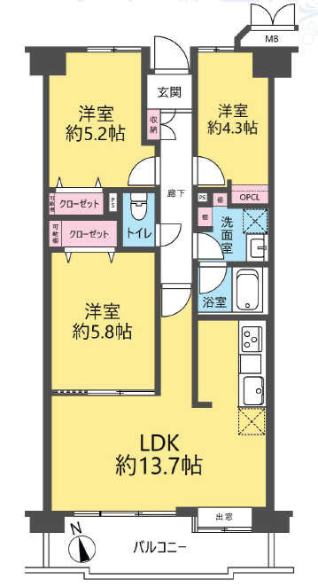 間取り：311002372450