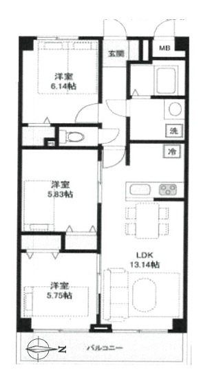 間取り：314002664796