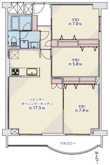 間取り：328000621381