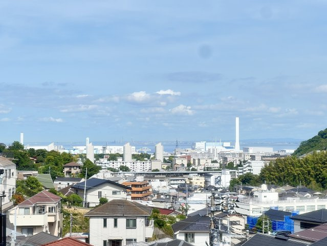 天気の良い日は物件現地より東京湾が望めます。