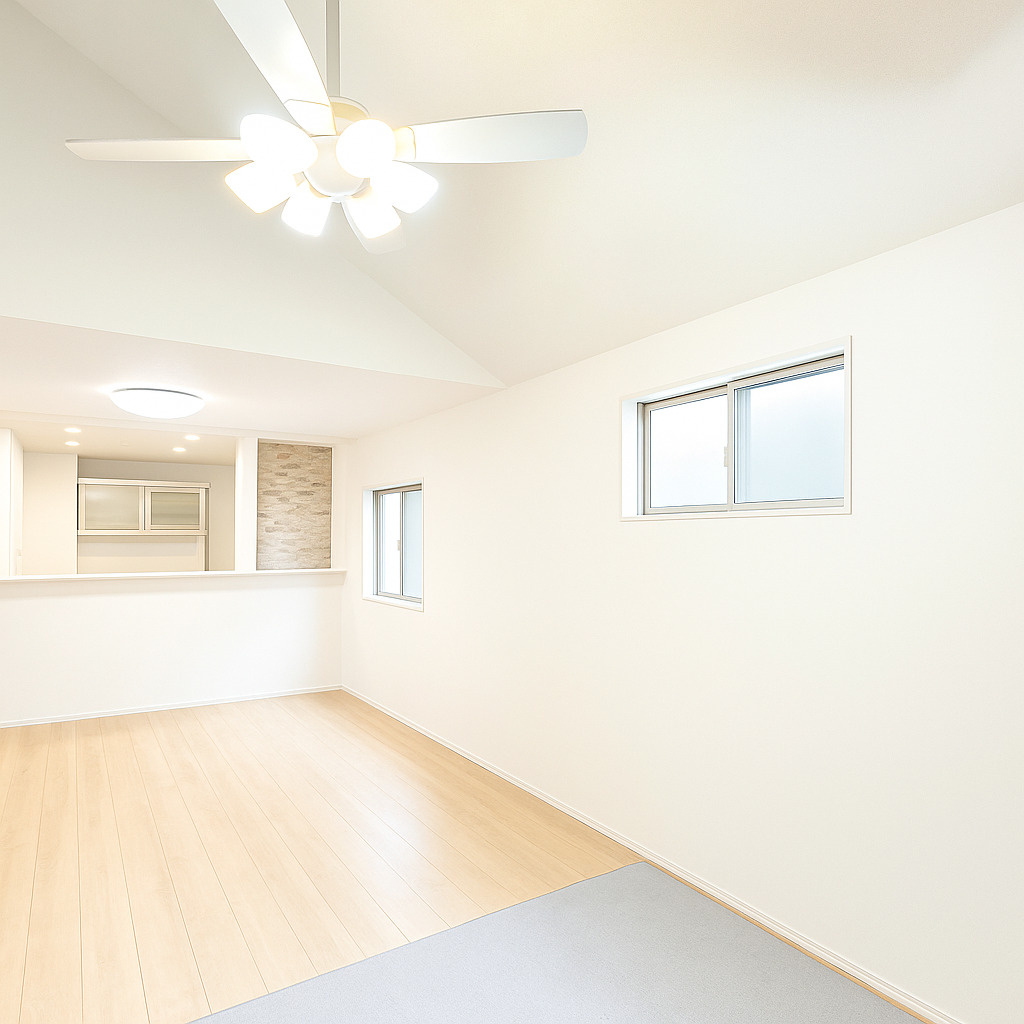 ご家族みんながゆったりくつろげる広々リビング