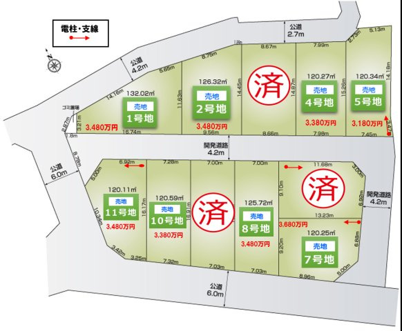 全体区画図