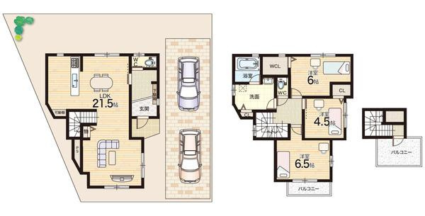 間取り：327001643409