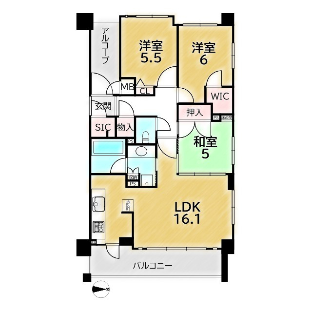 間取り：326000215512