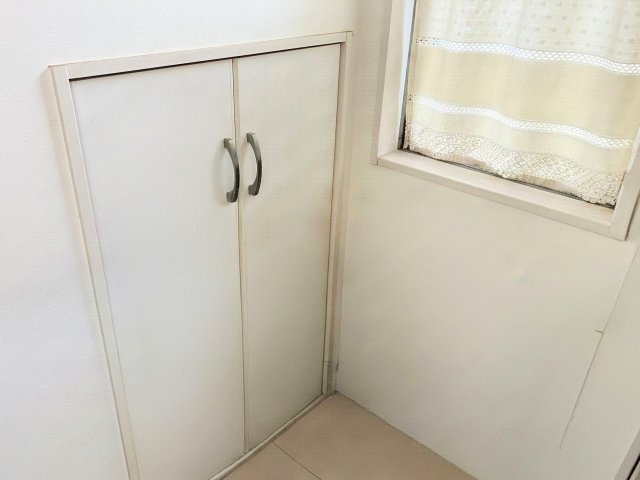 キッチンにも収納が付いています！