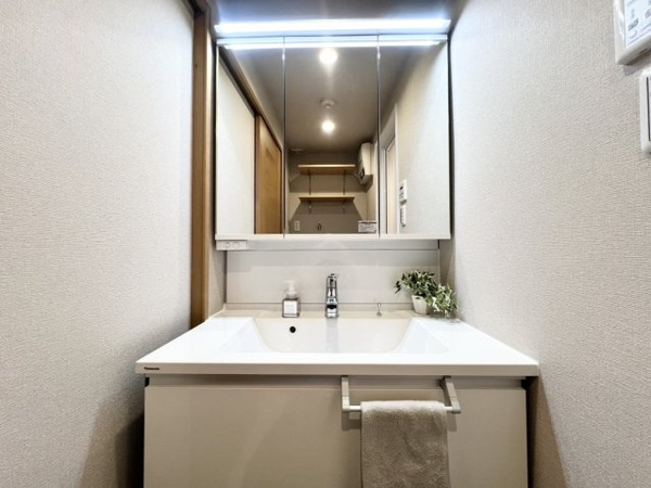 アルファステイツ西町の独立洗面台