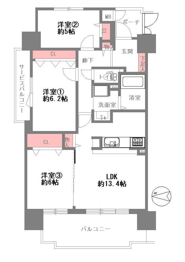 間取り：327002257506