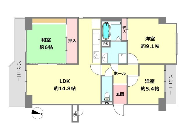 間取り：328000627260