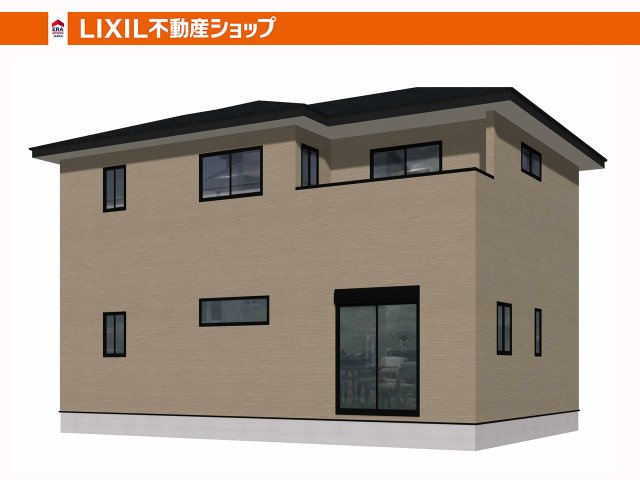 土地面積　約53坪、建物面積　約33坪の広々とした空間