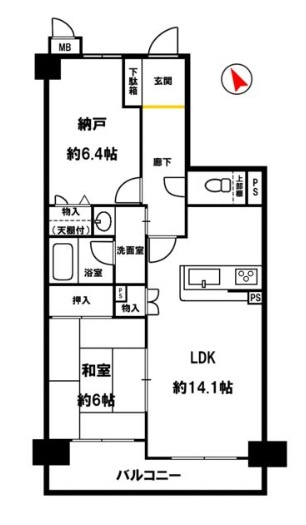 間取り：328000543847