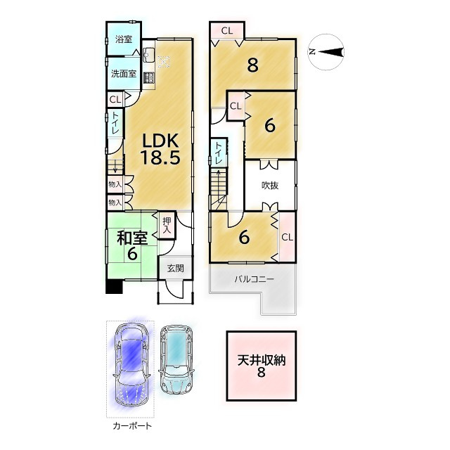 間取り：326000243774