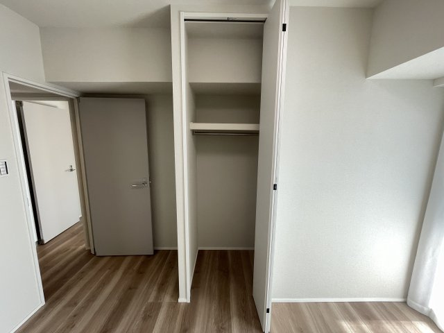 各居室に収納がついており、家族で使い分けしやすくなっています。　