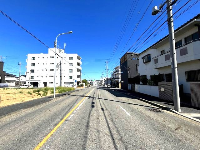 前面道路含む現地写真(2026年10月1日撮影)