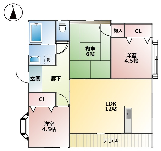 間取り：346000036525