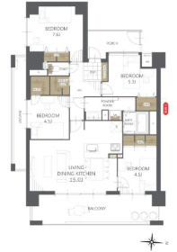 間取り：346000041723