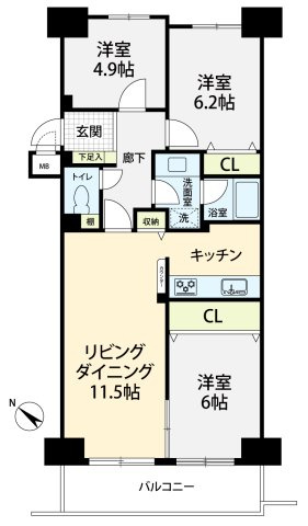 間取り：323000529437